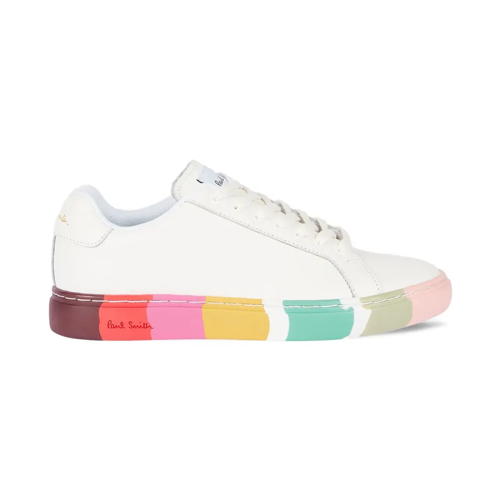 Paul Smith Lapin leren with streepdetail – White (W1SLPN01PLEA)