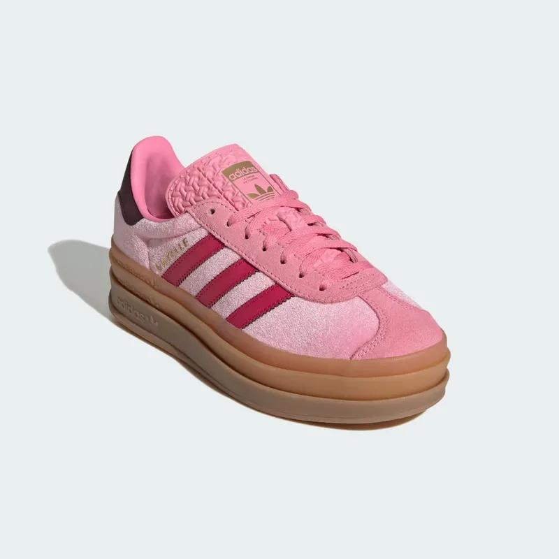 Adidas Gazelle Bold Kids Bliss Pink / Ruby Red / Maroon (JR5964)