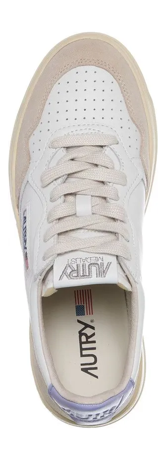 Autry Medalist Low White / Lavand (AULWLS53) (4)
