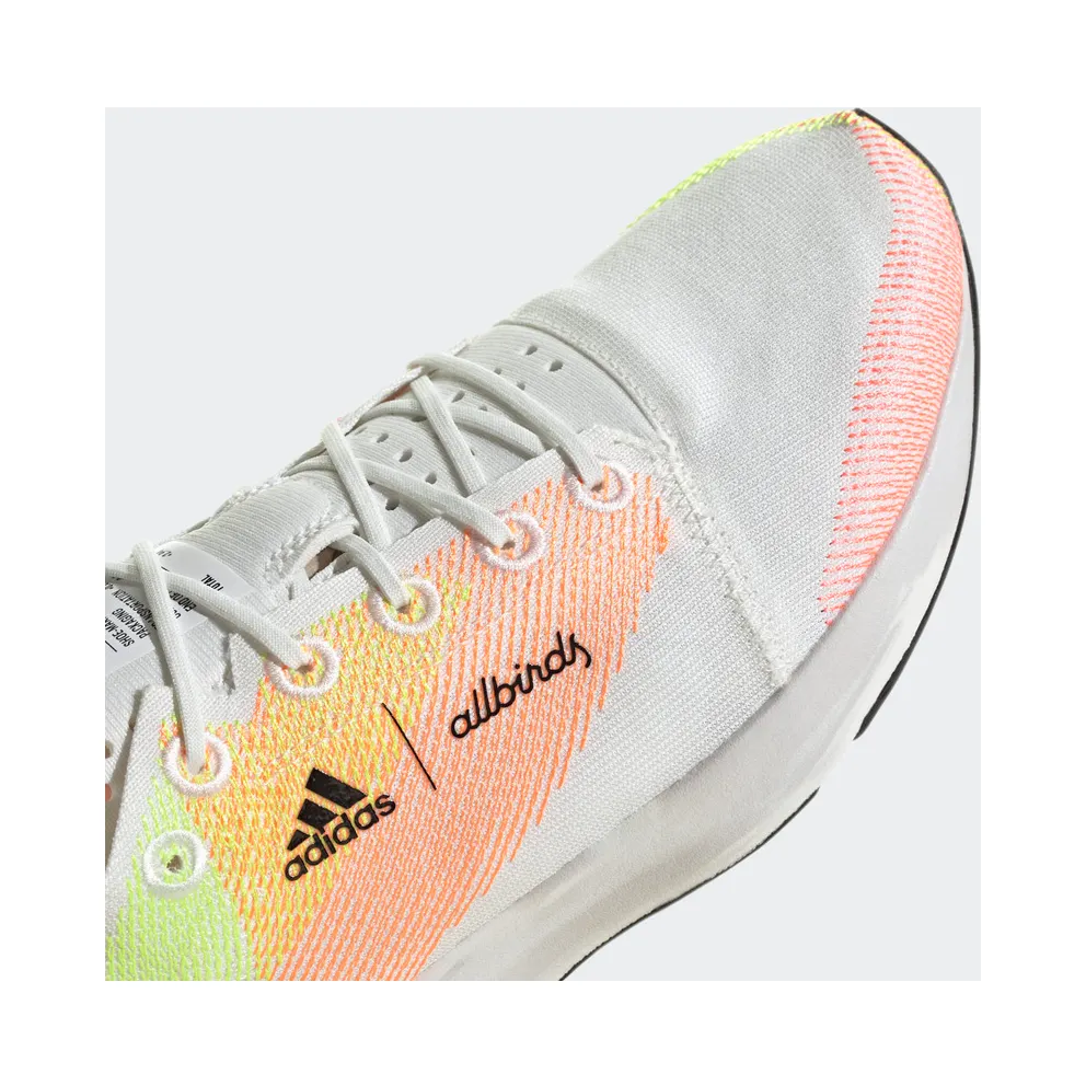 adidas ADIZERO X ALLBIRDS 2.94 KG CO2E Non Dyed / Core Black / Acid Red (GY6185)