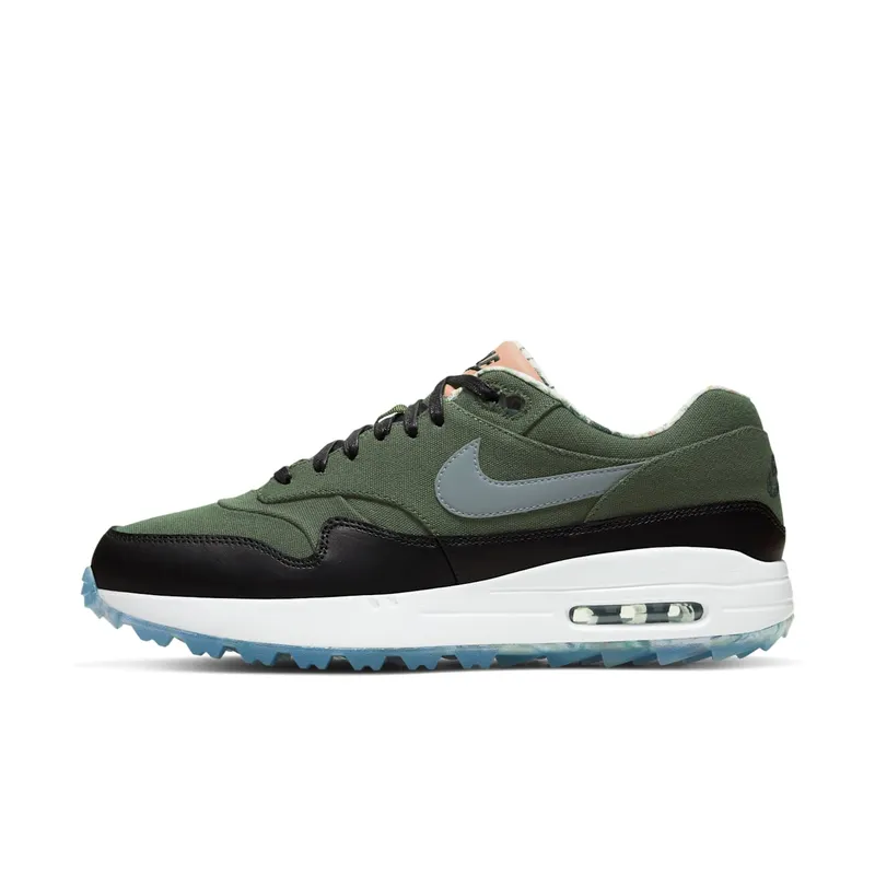 Nike Air Max 1 Golf Enemies of the Course Cargo Khaki/Black-Summit White-Cool Grey (CJ9903-308)