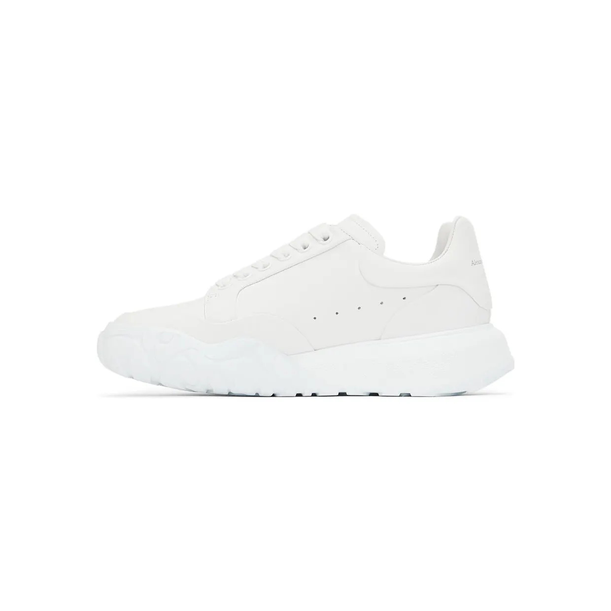 Alexander McQueen White Court Trainer Sneakers (705182WICD2 9000) (3)