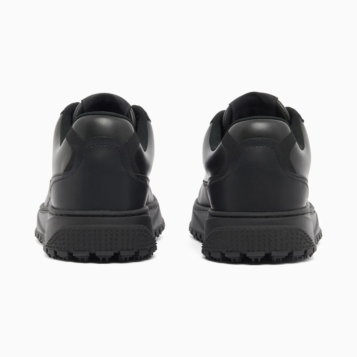 Armani Lace-Up Sneakers With A Textured Rubber Sole (EM006510-AF27353-UC001) (4)
