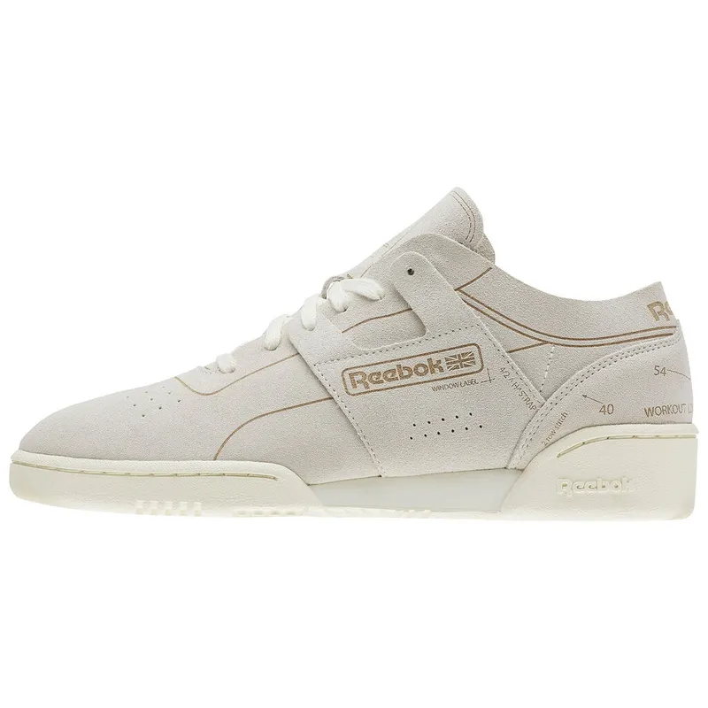Reebok Workout Low Clean Homage Classic White/Urban Grey (Other Brands Reebok)