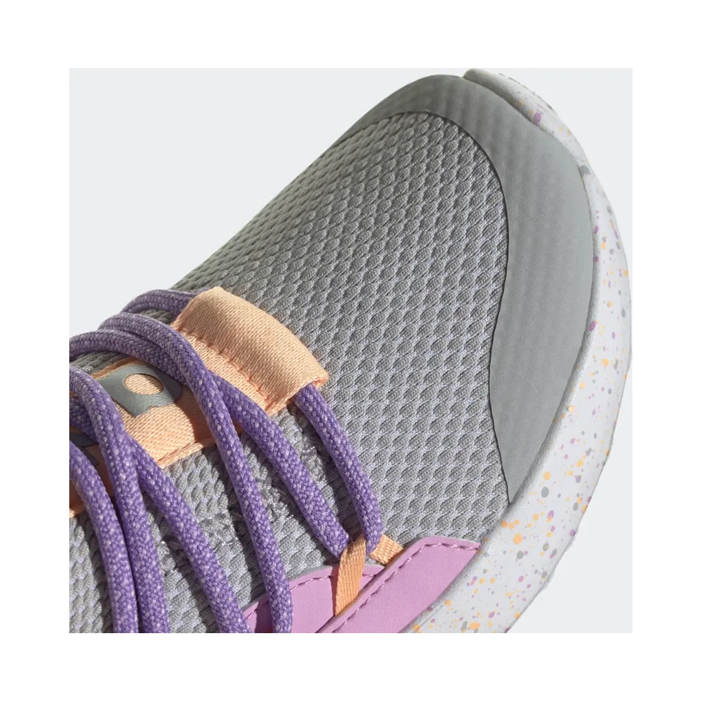 Adidas Lite Racer Adapt 5.0 Slip-On Lace Grey Two / Acid Orange / Bliss Lilac (HQ3753)