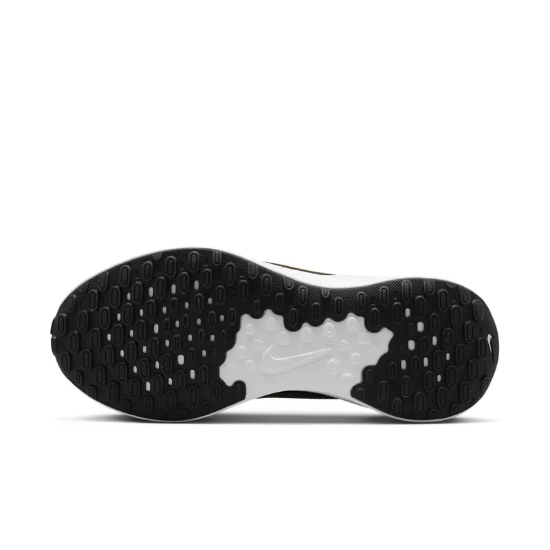Nike Revolution 7 Black White Dark Smoke Grey Metallic Gold (FB2208-006)