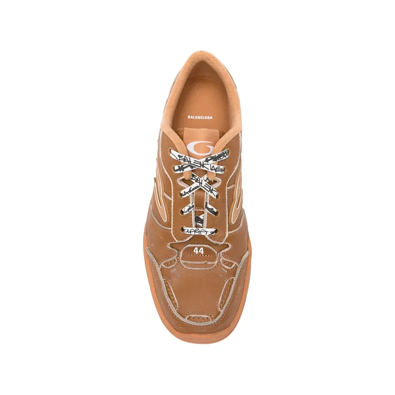 Balenciaga Hamptons Lace-up “Brown” (841765 WCURS 2200)