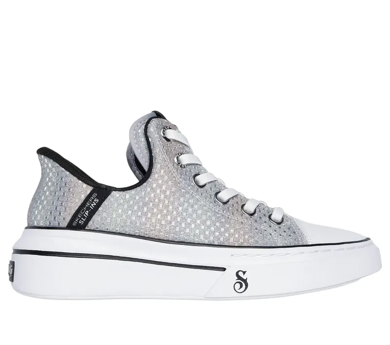 Skechers Slip-ins: Snoop One Disco Snoop “Silver / Multi (186006 Smlt)” (186006SMLT)