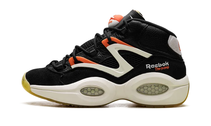 Reebok Question Pump Shoes Core Black / Classic White / Chalk (H06496)