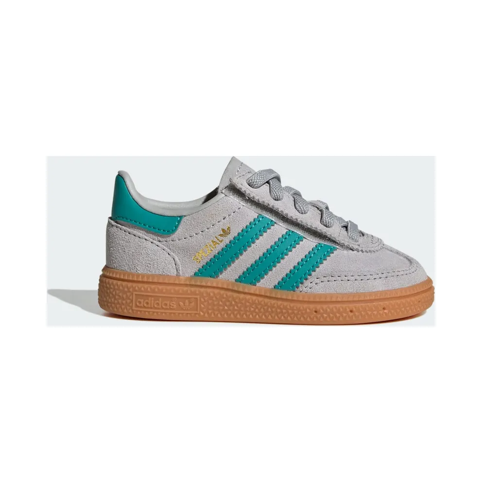 Adidas Handball Spezial Comfort Closure with Elastische Veters Kids Grey Two / Pure Teal / Gum (JP8007)