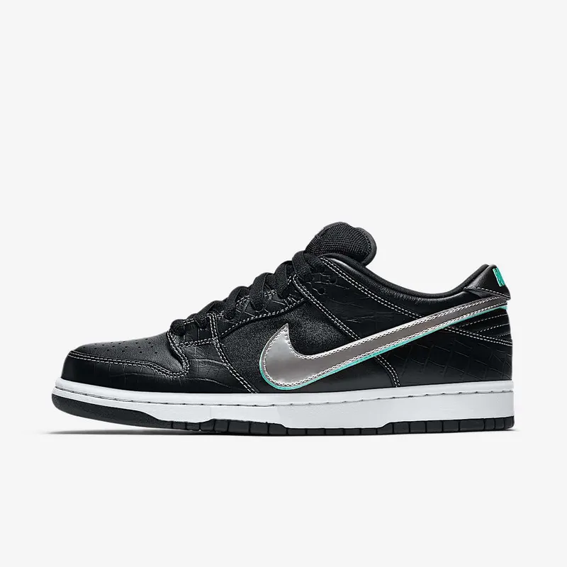 Nike SB x Diamond Supply Co. Dunk Low ‘Black Diamond’ (2018) (BV1310-001)