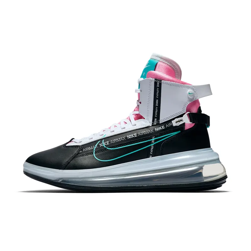 Nike Air Max 720 Satrn South Beach Black/White-Bright Crimson-Hyper Jade (AO2110-002)