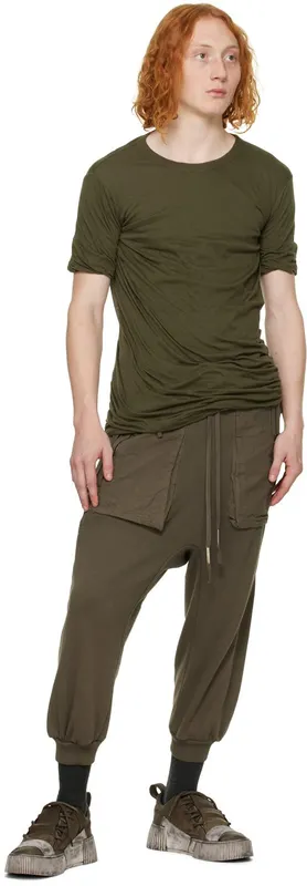 Boris Bidjan Saberi Khaki Bamba 2.1 Sneaker WEHR GRÜN (328-BAMBA 2.1)