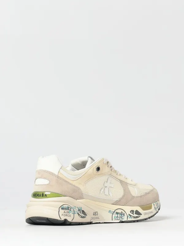 Premiata Mase Suede and Canvas Sneakers Hazel (MASE258018) (2)