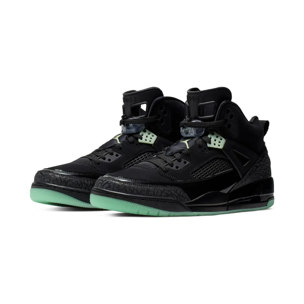 Jordan Spizike Black Green Glow Black/Anthracite-Green Glow (315371-032)