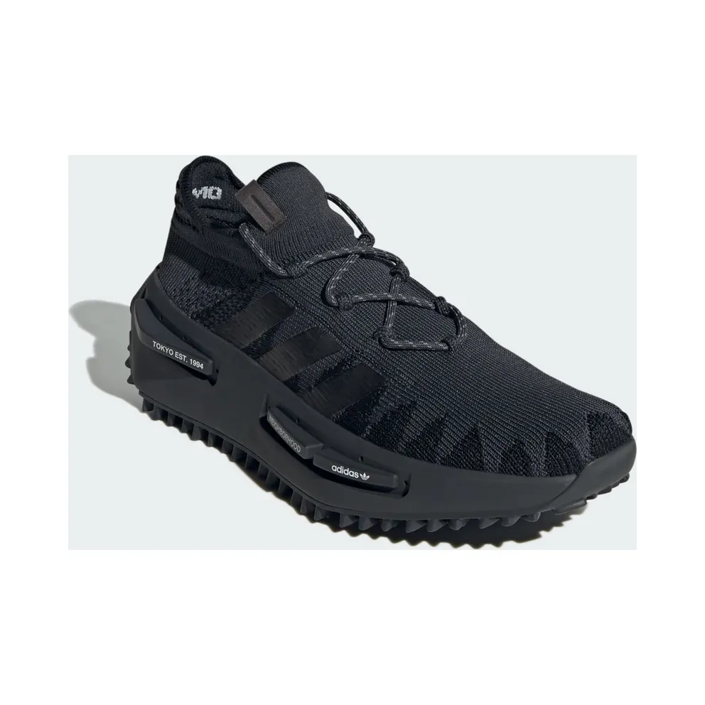 Adidas NMD_S1 Knit Core Black / Core Black / Cloud White (ID3205)