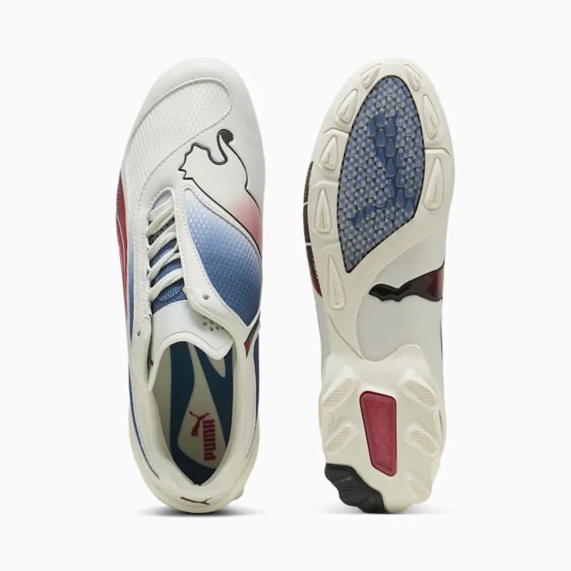 Puma V S1 “Vapor Grey Dark Crimson” (402951-06)