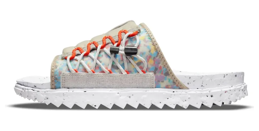 Nike Asuna Crater Slipper voor heren Bruin (DJ4629-200)