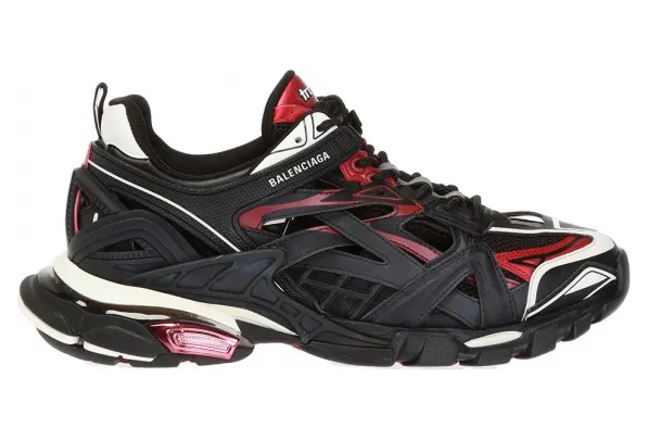 Balenciaga Track 2 Black Burgundy