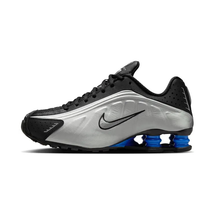 Nike Shox R4 “Black / Racer Blue / Metallic Silver” (AR3565-006)