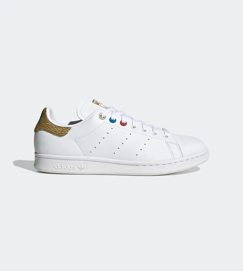 adidas Stan Smith Cloud White / Blue Rush / Matte Gold (GY5700)