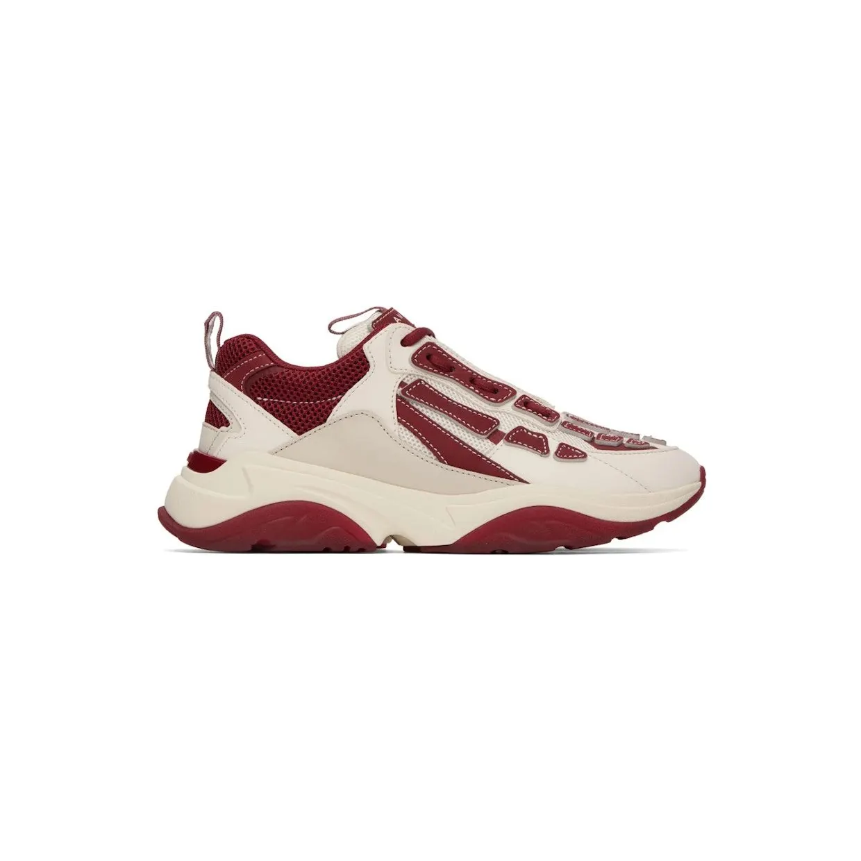 AMIRI Bone Runner Burgundy White (PS23MFS001-610)