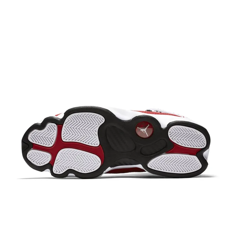 Jordan 6 Rings White University Red White/University Red-Black (322992-120)