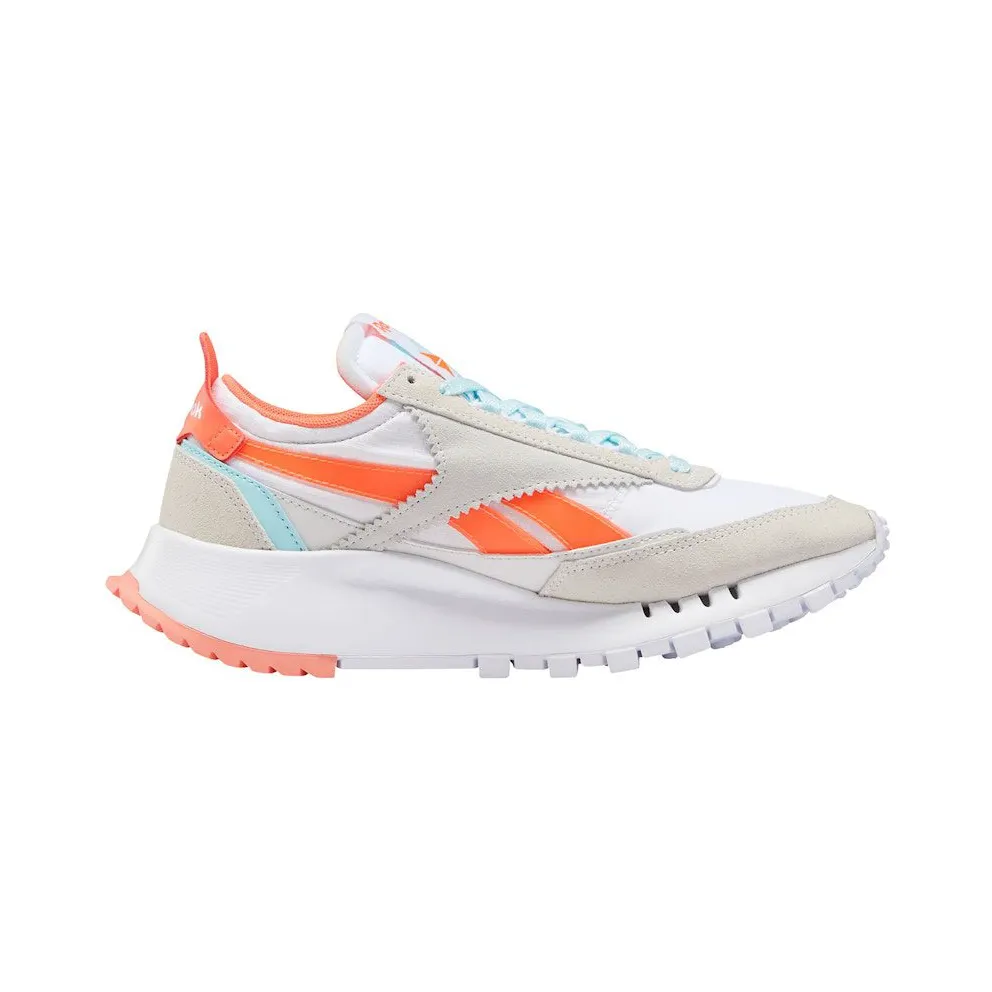 Reebok Classic Leather Legacy White / Orange Flare / Digital Glow (FY7435)