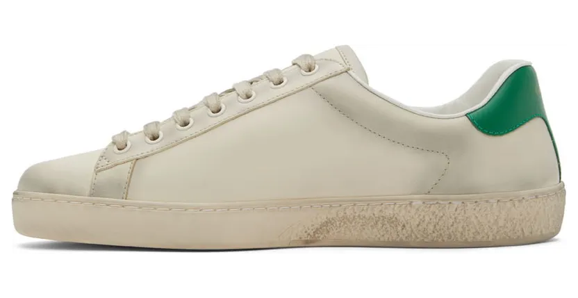 Gucci Off-White Strawberry Ace Sneakers (699290 AYO10) (3)