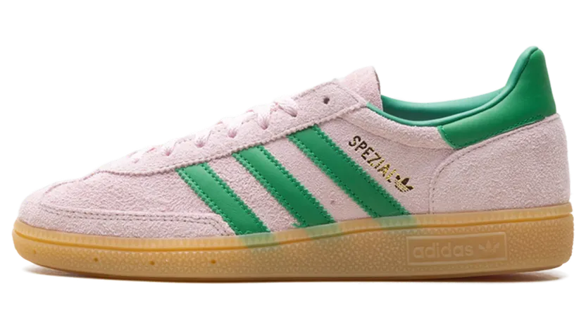 Adidas Handball Spezial Womens "Clear Pink Green Gold" (JR7347)