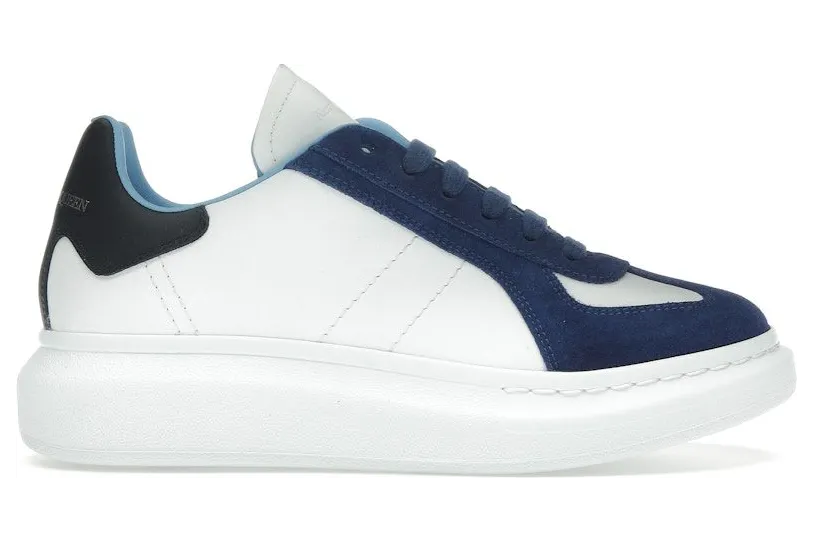 Alexander McQueen Oversized Retro Blue White (807882WIAGO4857)