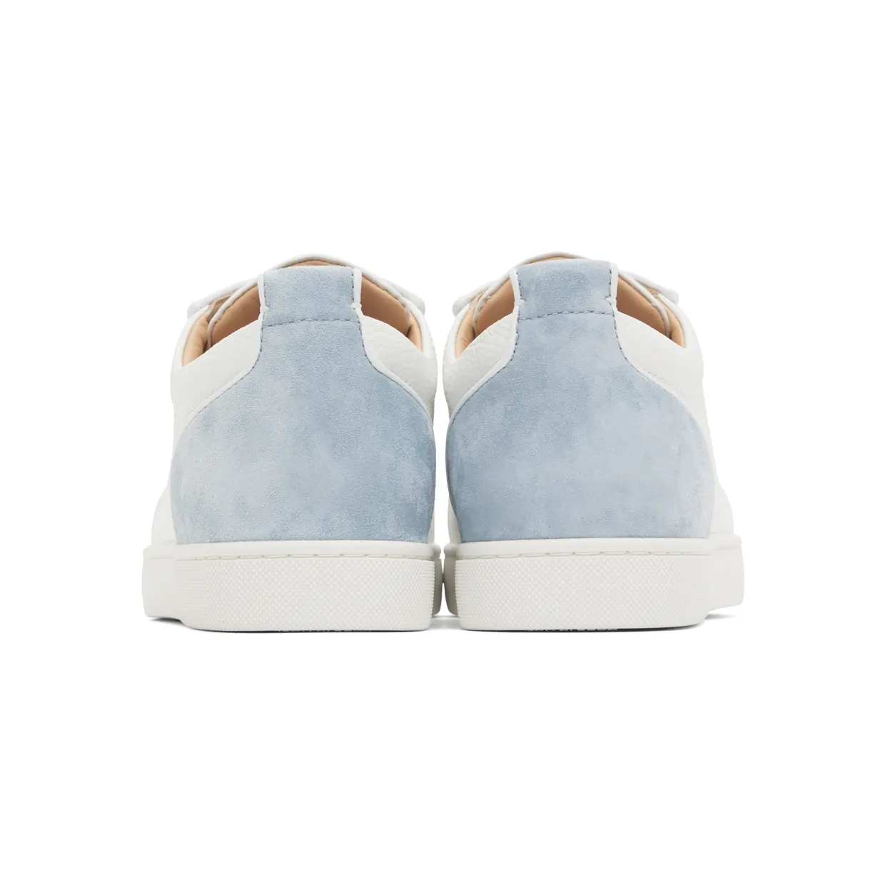 Christian Louboutin Gray & Blue Rantulow Sneakers (3220178) (2)