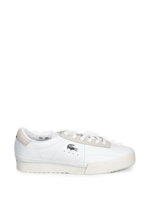 Lacoste Aura with suède afwerking and logoplakkaat – White (50SFA0156)