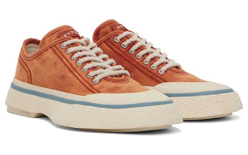 Eytys Orange Laguna Sneakers (F005001) (4)