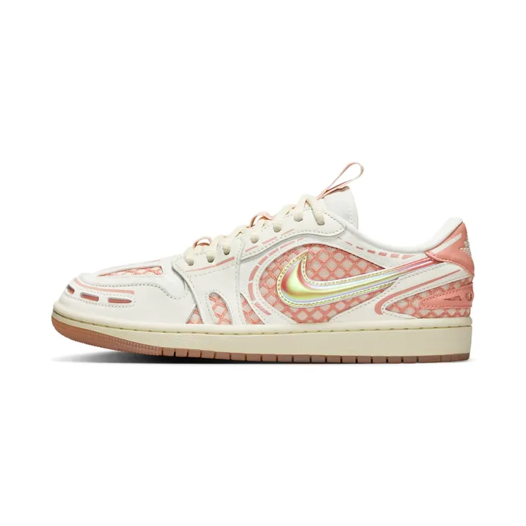 Air Jordan 1 Low Method of Make V3 “Sail / Coconut Milk / Washed Coral / Light Madder Root” (HQ2186-180)
