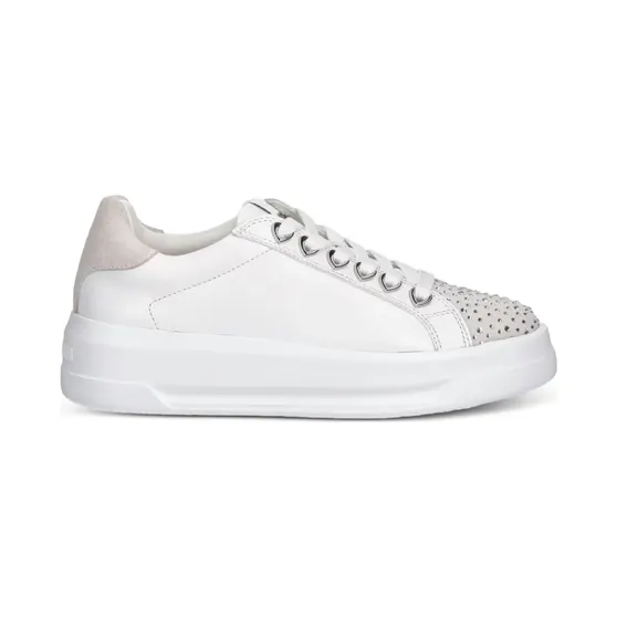 Love Moschino rhinestone-embellished “White” (JA15035G1OIAB)