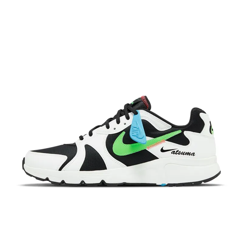 Nike Atsuma White Green Strike Black/Summit White/Flash Crimson (CD5461-009)