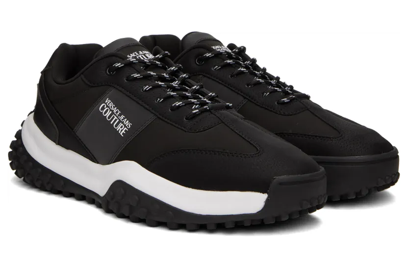 Versace Jeans Couture Black Hyber Sneakers (E73YA3SN4EZS404) (4)