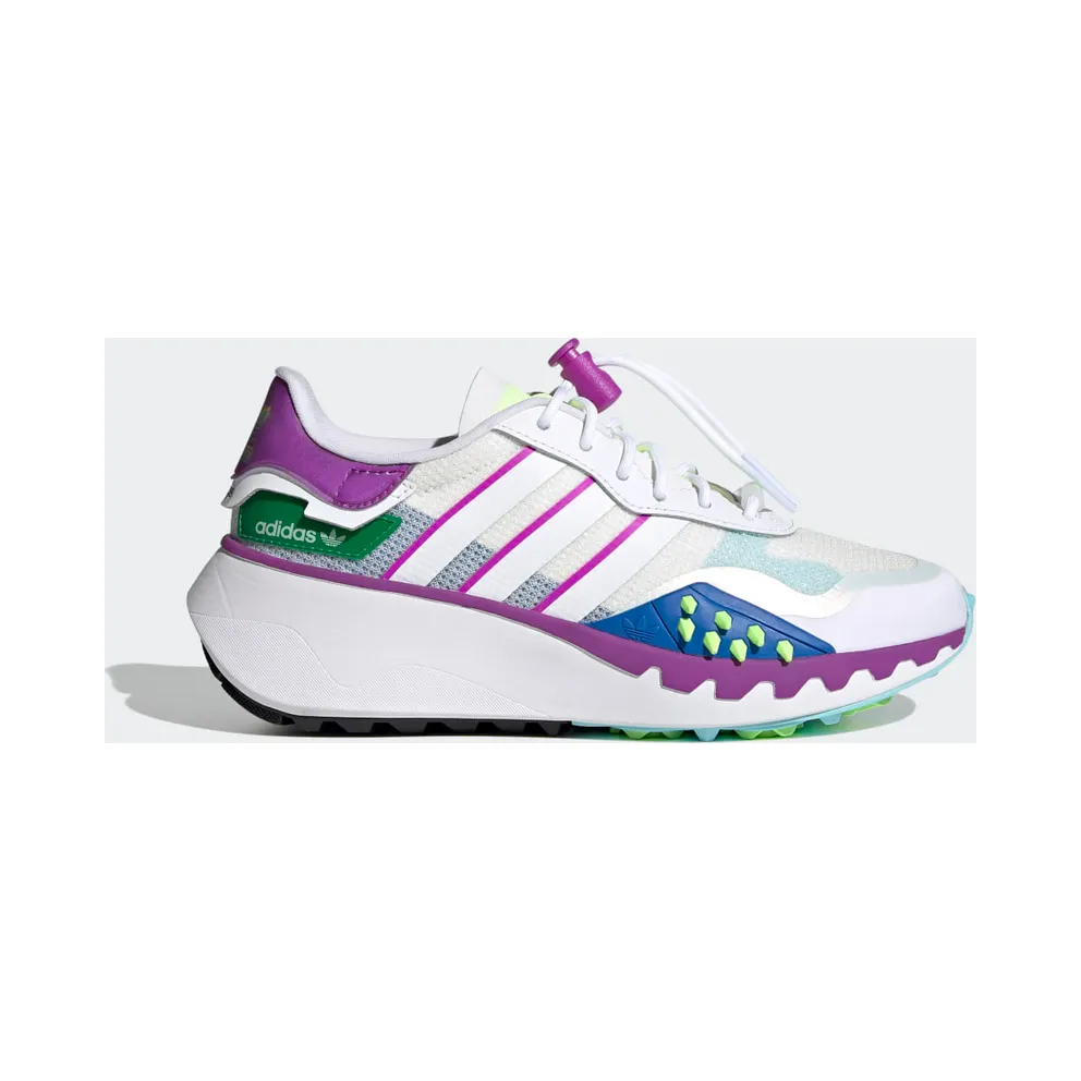adidas Choigo Schuh Cloud White / Cloud White / Shock Purple (FY6501)