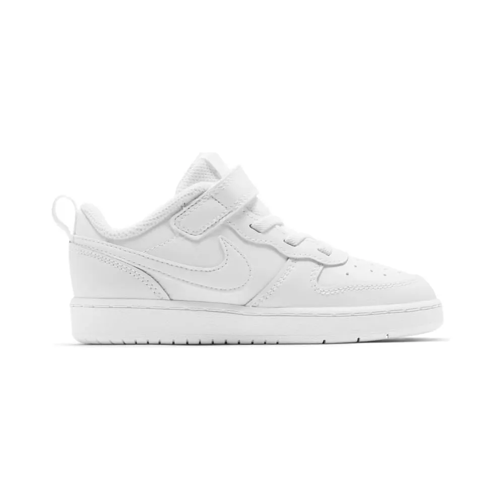 Nike Court Borough Low 2 Triple White (TD) White/White/White (BQ5453-100)