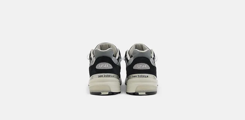 New Balance 992 “Made in USA – Black Grey” (U992BK)