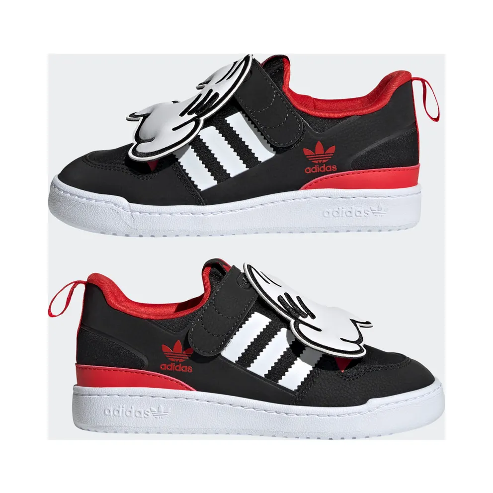 Adidas Disney Forum 360 Core Black / Cloud White / Vivid Red (S29236)