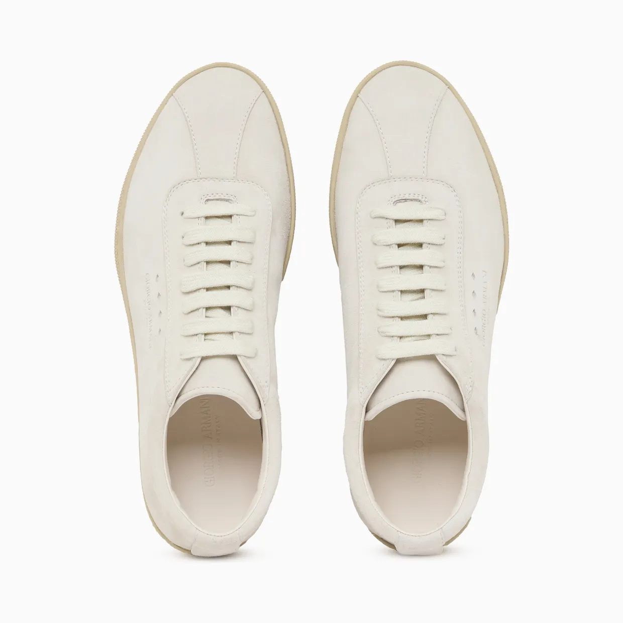 Armani Lace-Up In Velour Suede With Rubber Sole (GW003240-AF24997-U1112) (3)