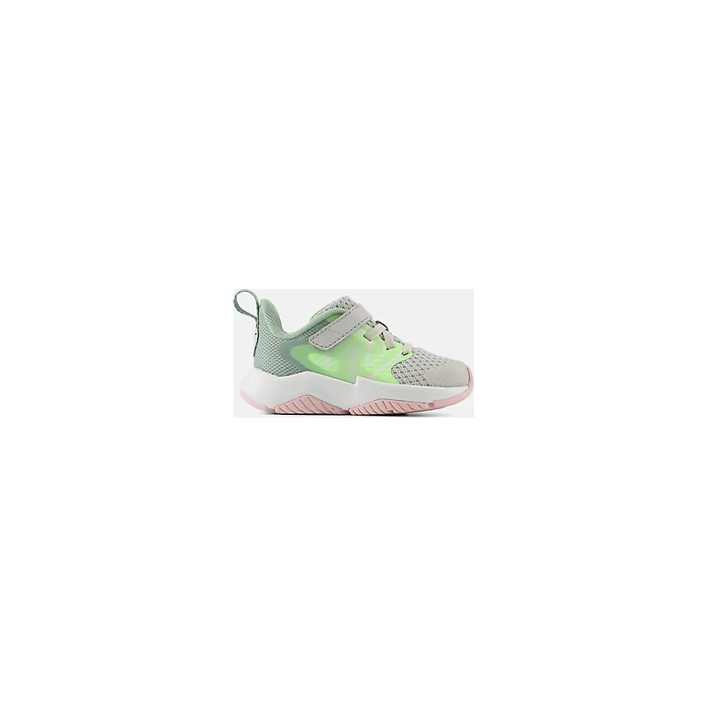New Balance Rave Run v2 Bungee Lace Grey Matter Mint Flash Mosaic Green (ITRAVE2)
