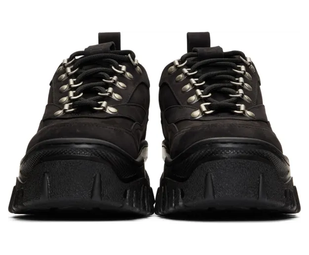 MSGM Black Tractor Trek Sneakers (2741MDS509 395) (2)