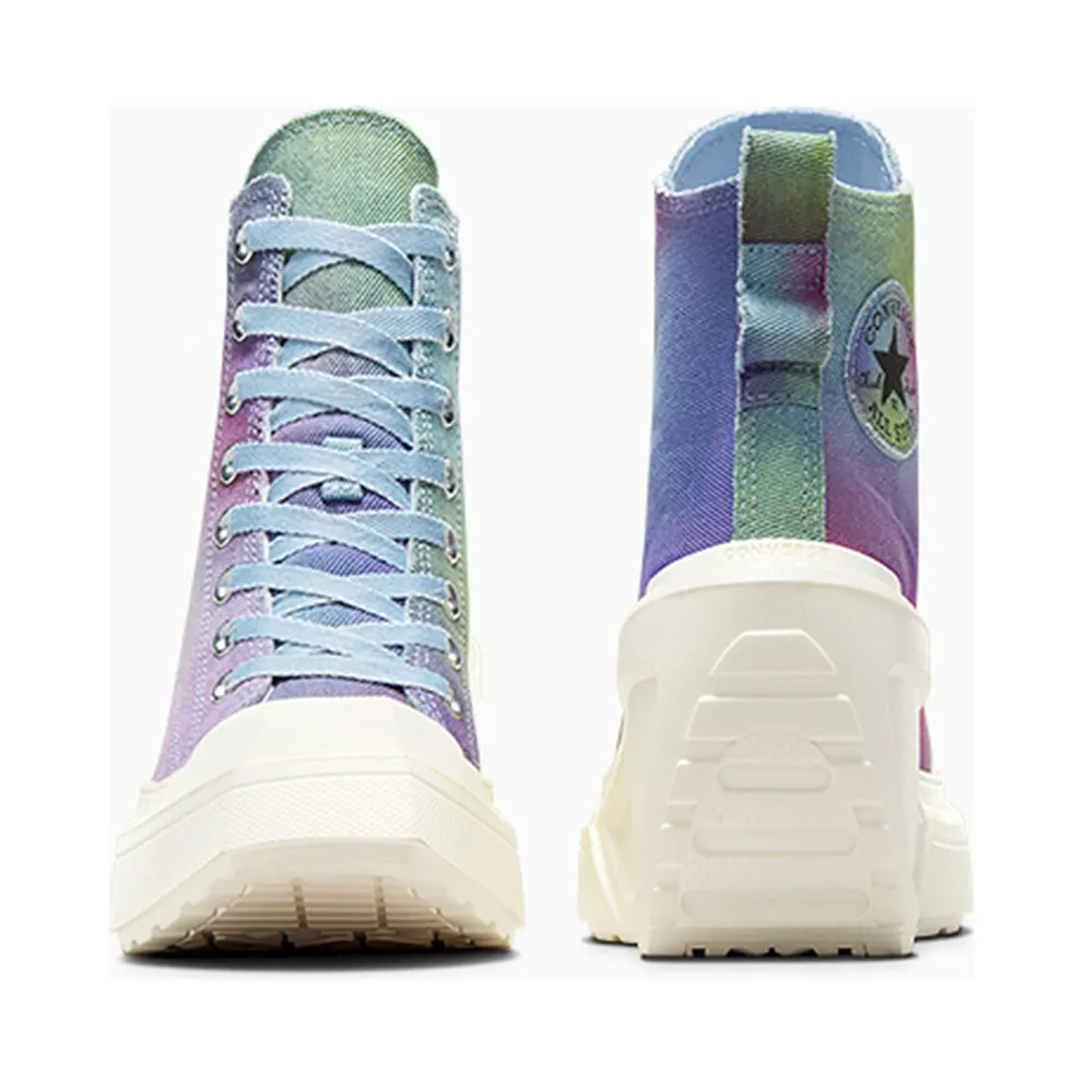 Converse Chuck 70 De Luxe Wedge Platform Out Of The Blue/Egret/Multi (A10309C)