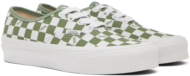 Vans Green & White OG Authentic LX (VN0A5FBDLDN1)