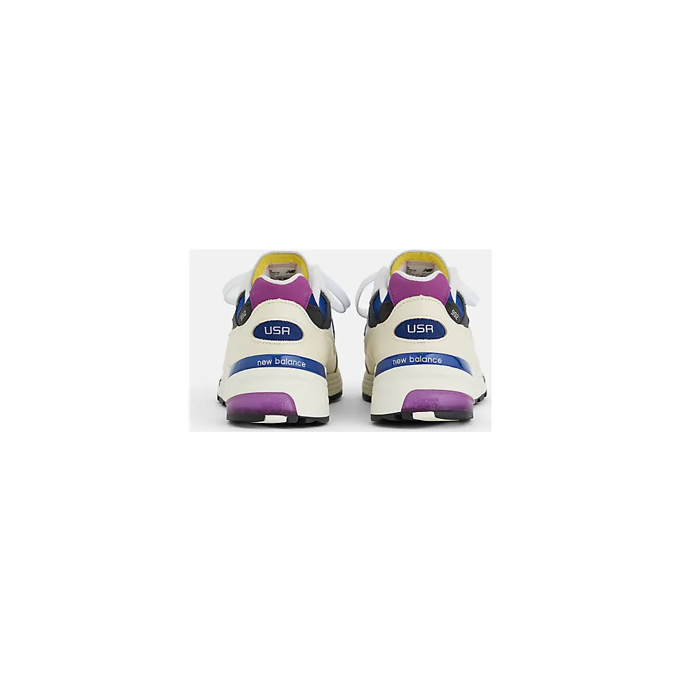 New Balance 992 “MiUSA White Royal Purple Fuchsia” (U99278L)