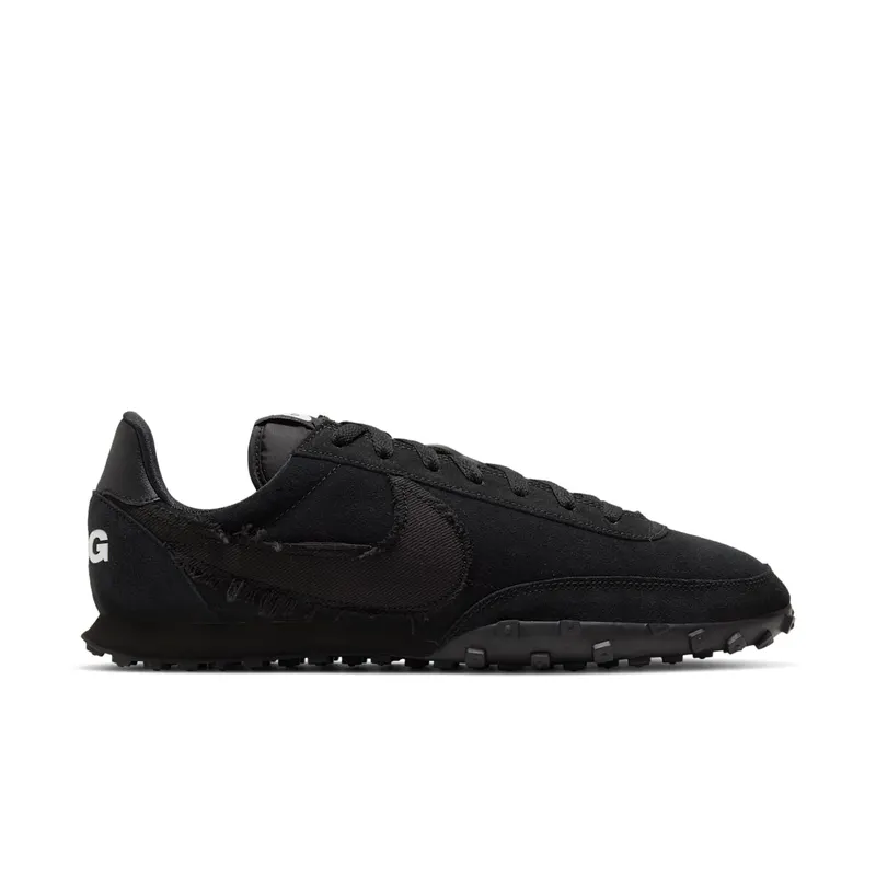 Nike Waffle Racer Comme des Garcons Black Black/Black-Black (CU9080-002)