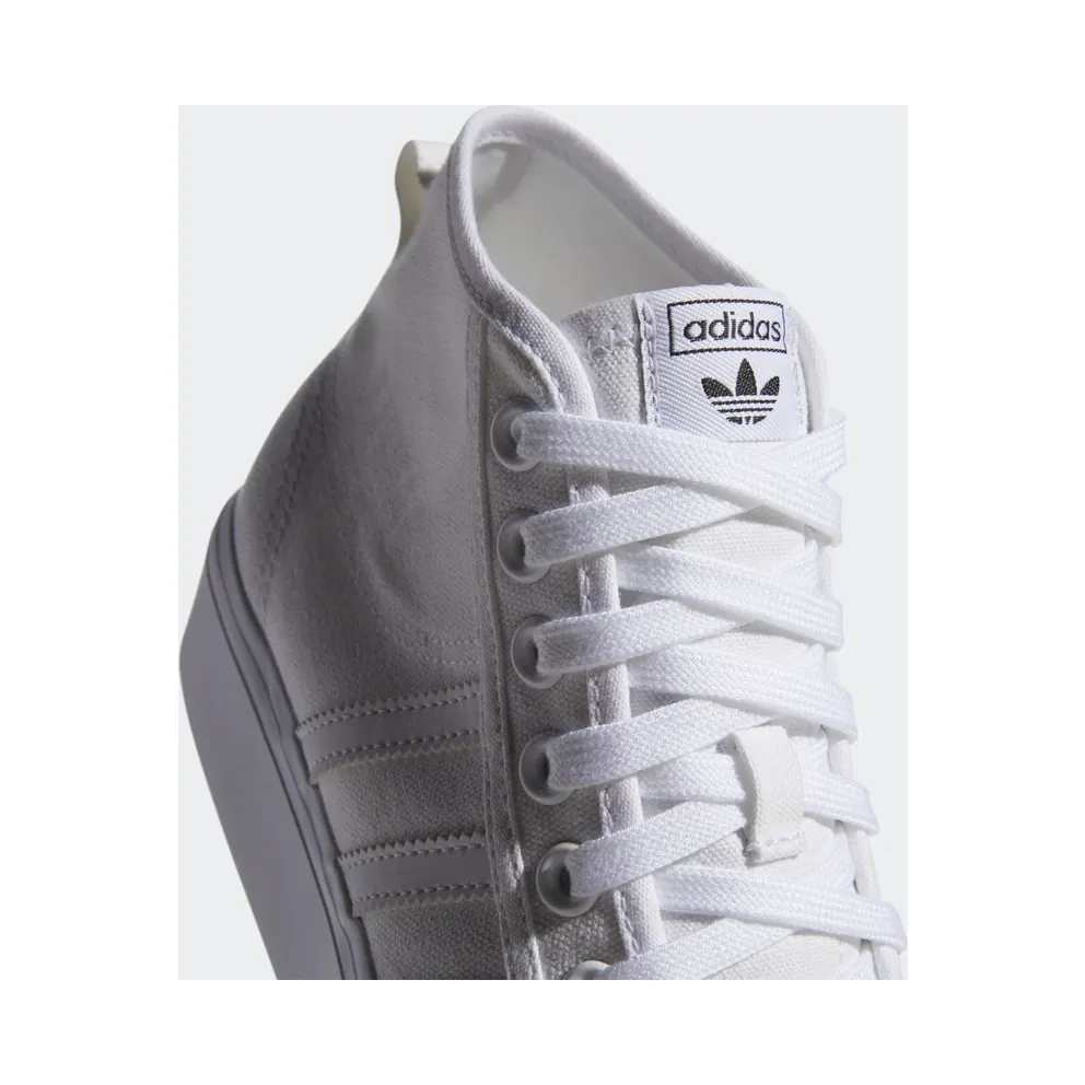 Adidas Nizza Platform Mid Cloud White / Cloud White / Cloud White (FY2782)